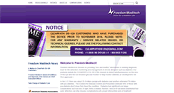 Desktop Screenshot of freedom-meditech.com